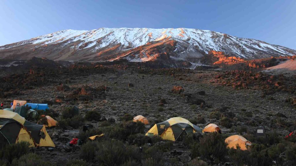 Machame route